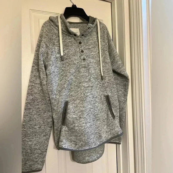 Thread and supply grey sweatshirt size M - Picture 2 of 4